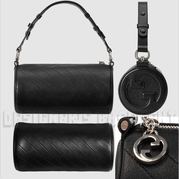 EUC Gucci Black Cylinder Shoulder Bag - Picture 4 of 11